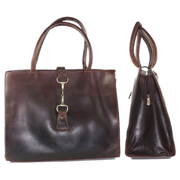 Grays Alice Bag In Brown Leather