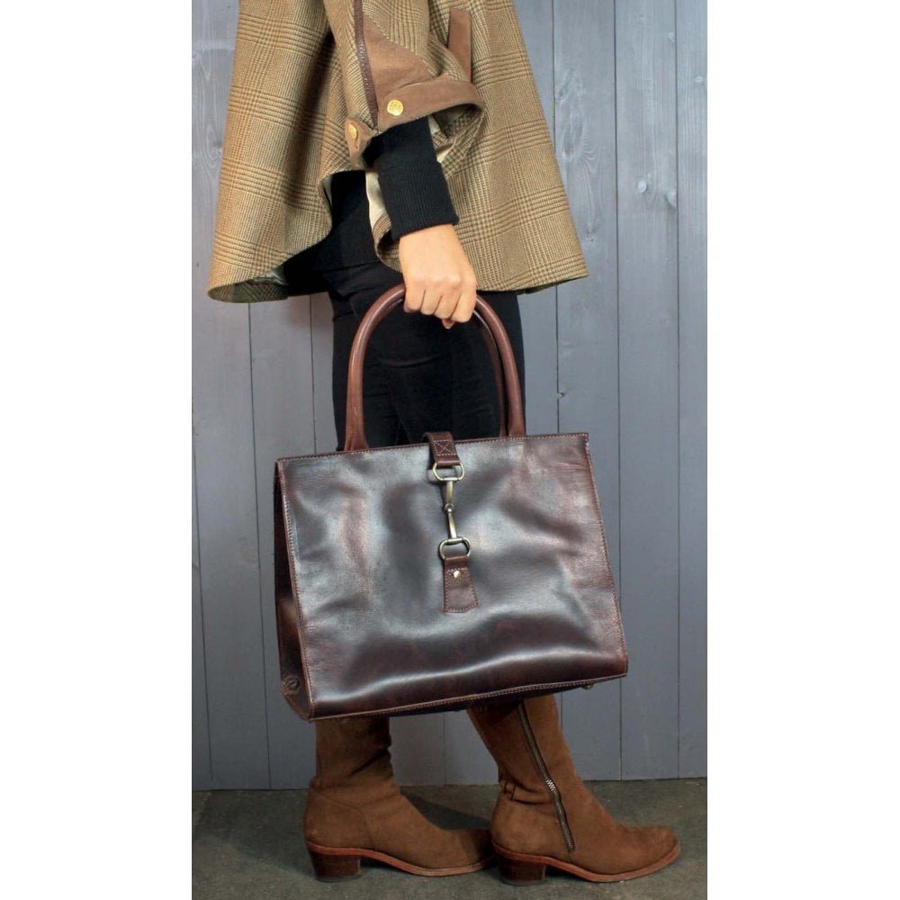 Grays Alice Bag In Brown Leather