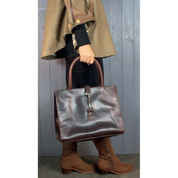 Grays Alice Bag In Brown Leather