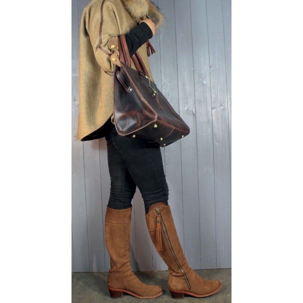 Grays Alice Bag In Brown Leather