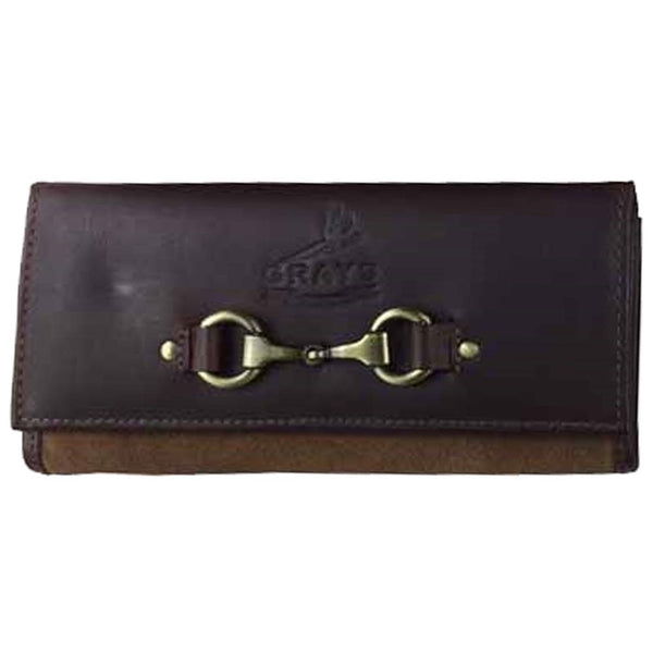 Grays Lily Purse In Leather & Suede