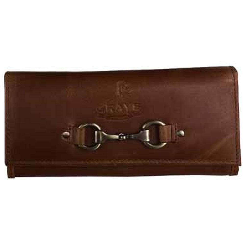 Grays Lily Purse In Tan Leather