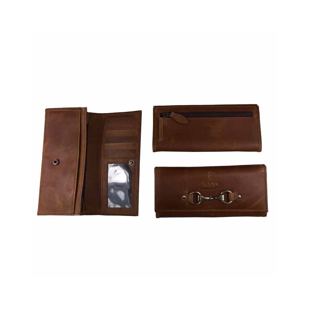 Grays Lily Purse In Tan Leather