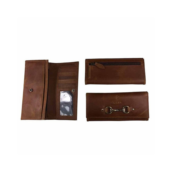 Grays Lily Purse In Tan Leather