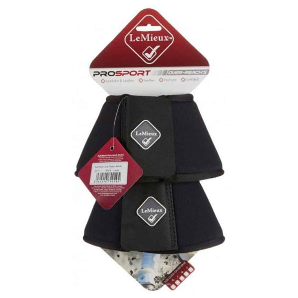 LeMieux Soft Shell Overreach Boots Black - Horse Boots