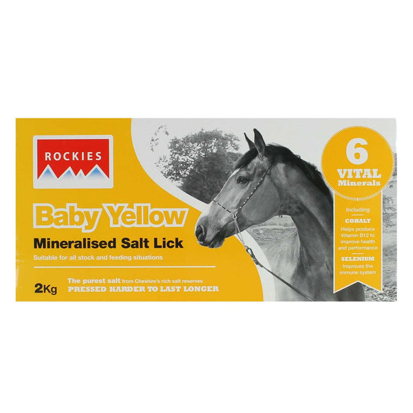 Rockies YELLOW Mineralised Salt Lick