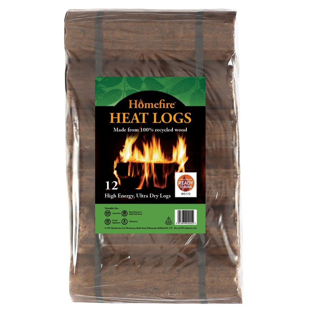 HomeFire Shimada Heat Logs 12 Pack