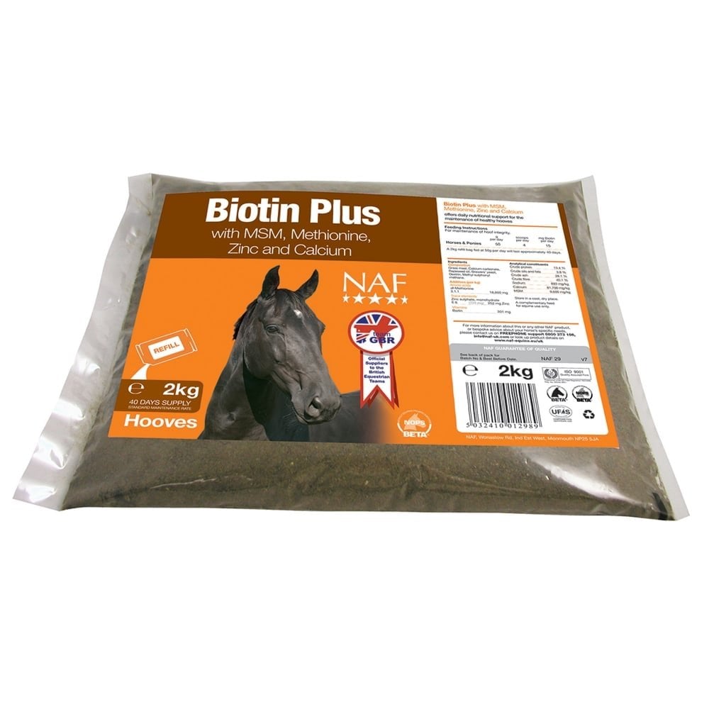NAF Biotin Plus Hoof Supplement Refill 2Kg