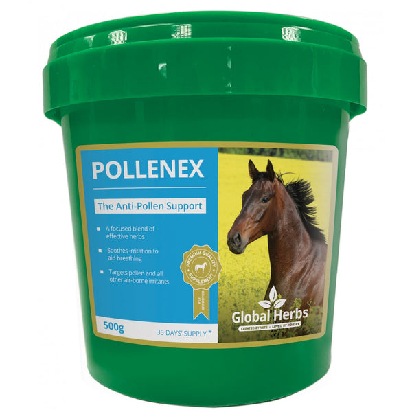 Global Herbs Pollene-X Powder 500g - Horse Supplement