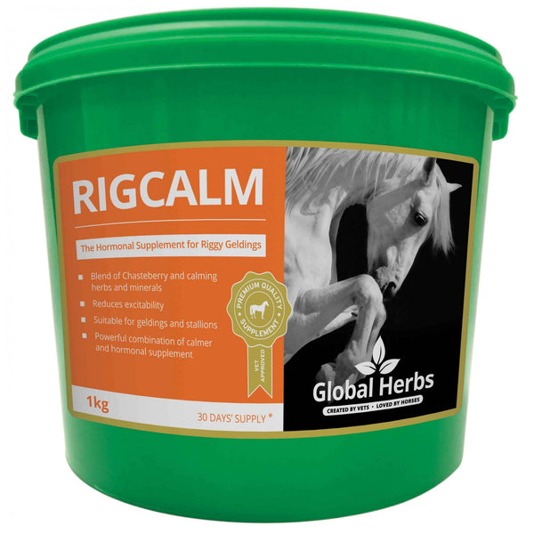 Global Herbs Rig Calm - Horse Supplement 1Kg