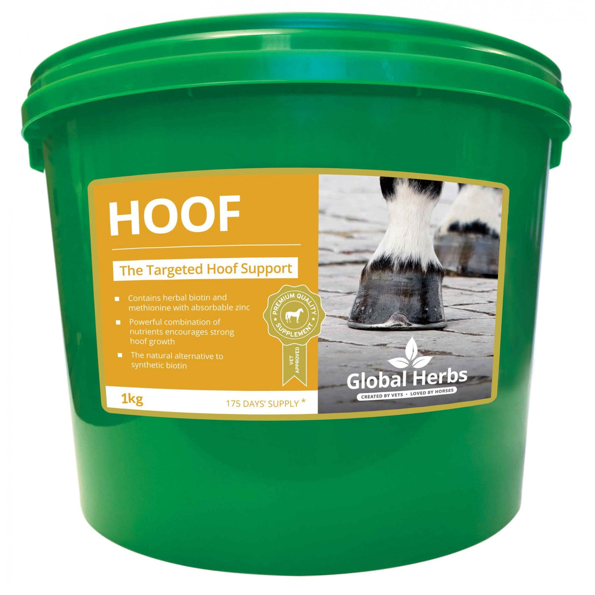 Global Herbs Hoof - Horse Supplement 1Kg