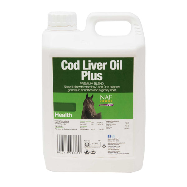 NAF Cod Liver Oil Plus for Horses