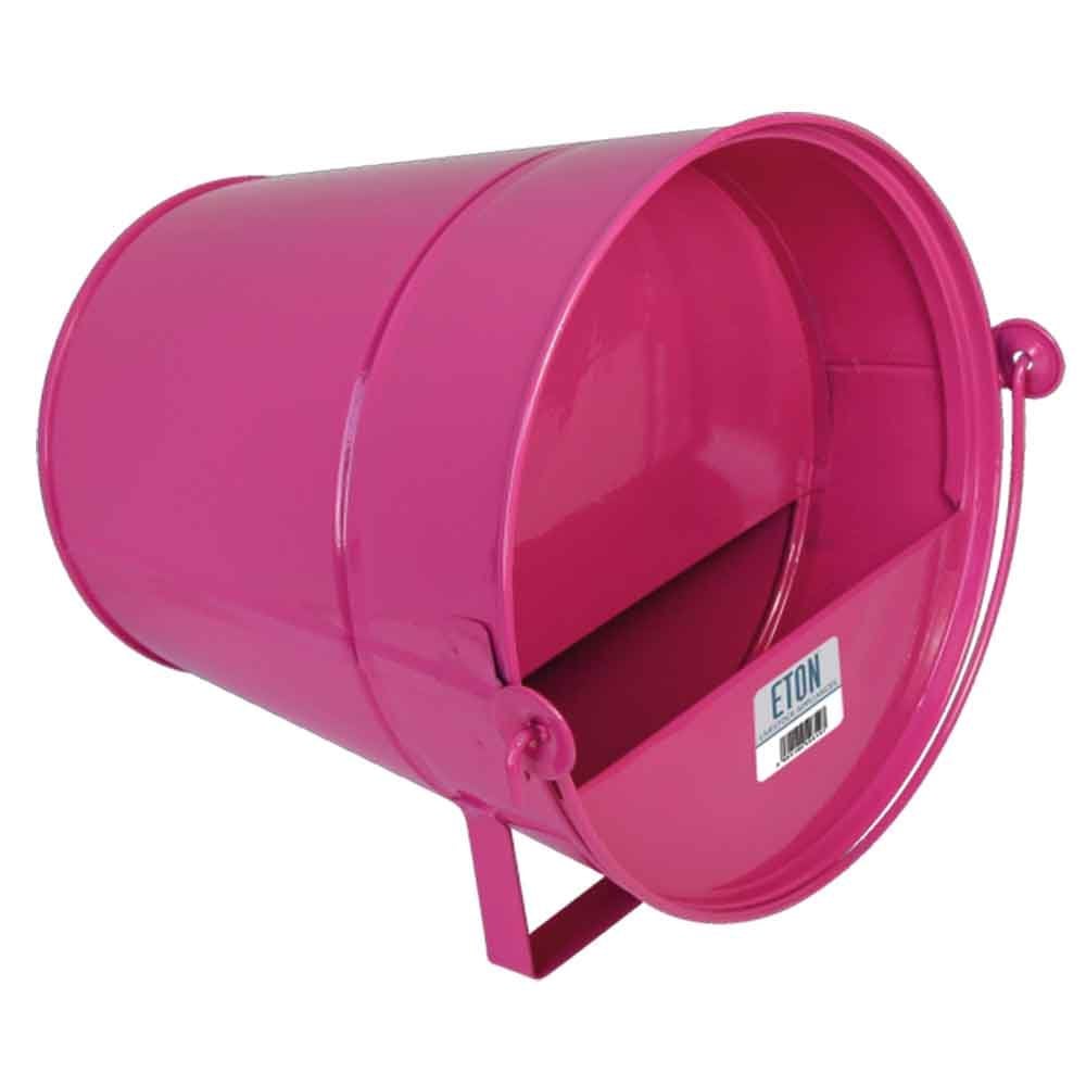 Eton Cottage Garden Poultry Bucket Drinker 4 Litre Pink