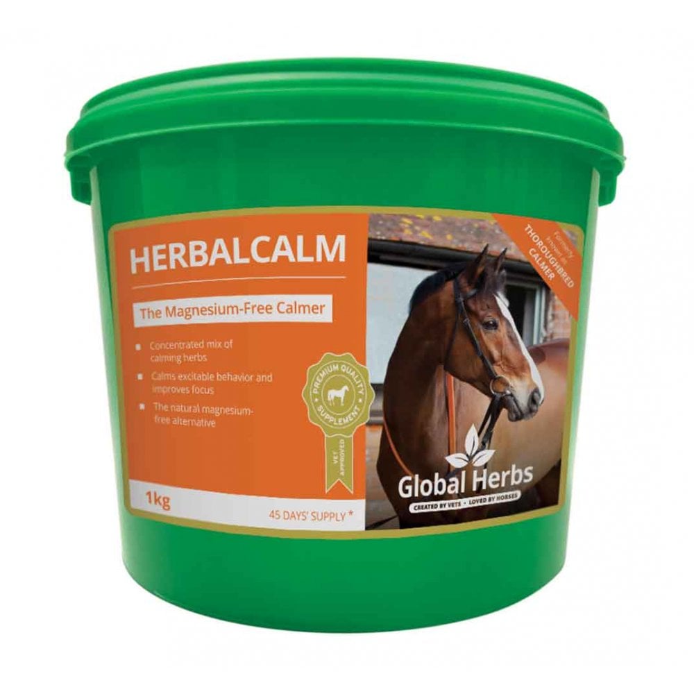 Global Herbs HerbalCalm - Horse Supplement 1Kg