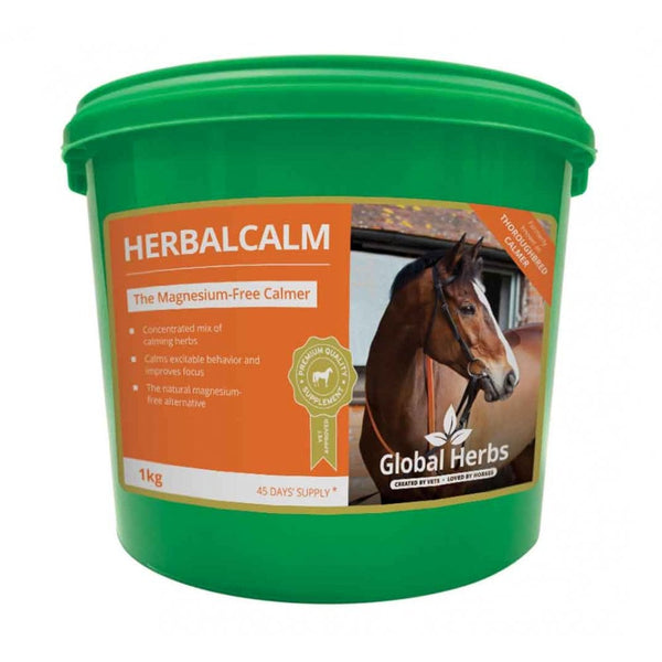 Global Herbs HerbalCalm - Horse Supplement 1Kg