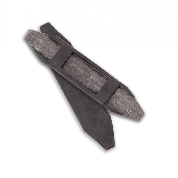 Shires Rubber Curb Chain Guard Dark Brown