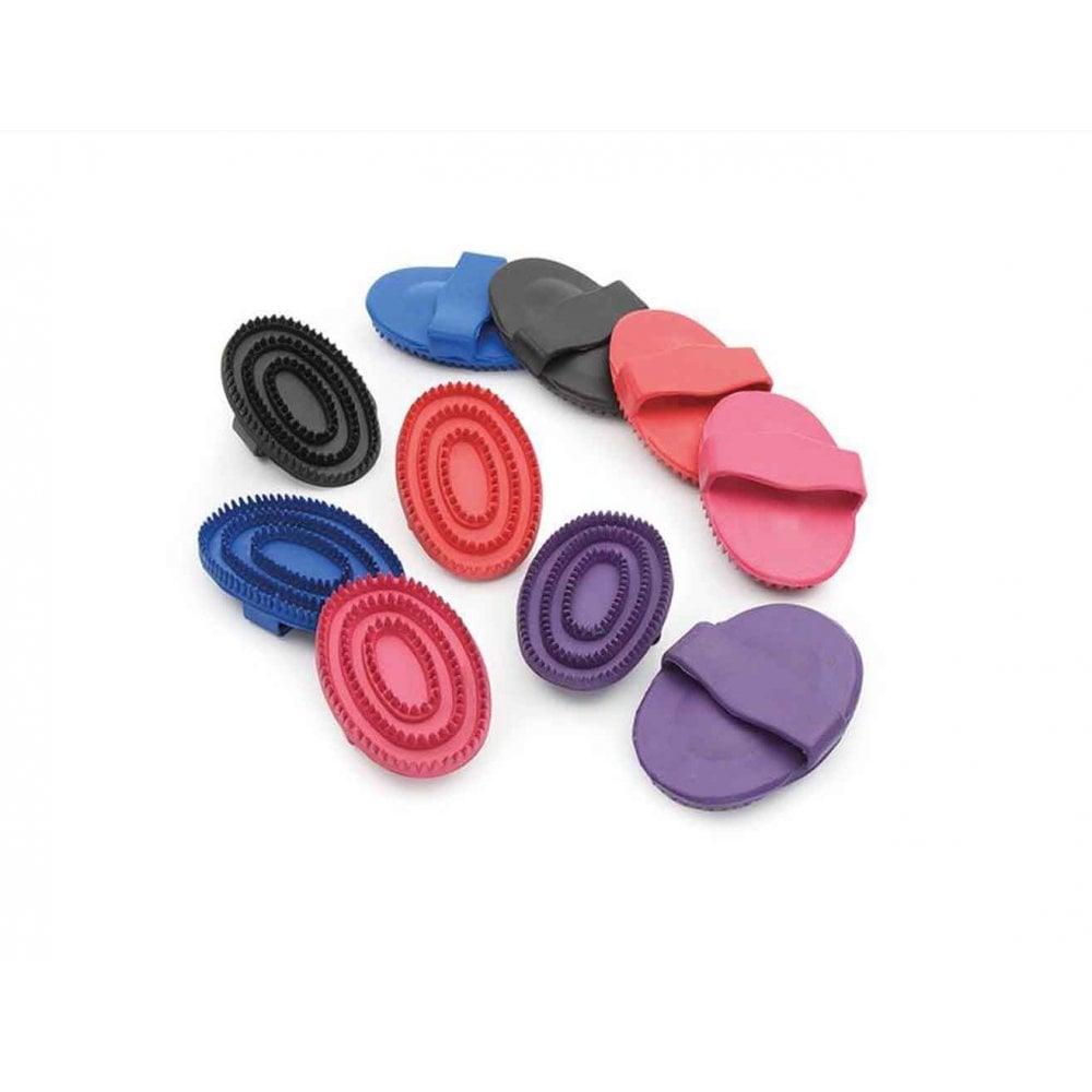 Shires Ezi-Groom Rubber Curry Comb