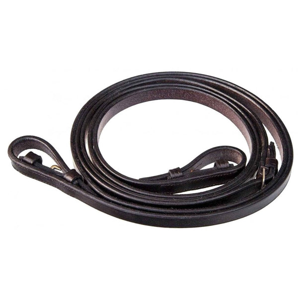 EcoRider 1/2" Plain Leather Reins Brown