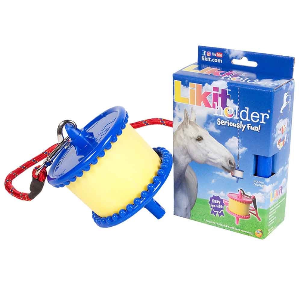 Likit Horse Lick Holder Blue