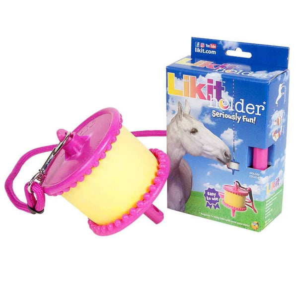 Likit Horse Lick Holder Glitter Pink