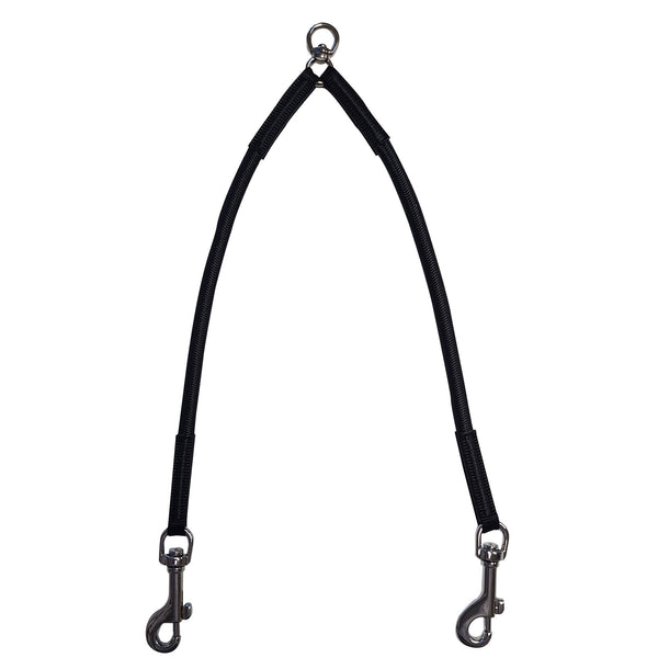 Ancol Bungee Dog Walking Coupler for Two Dogs