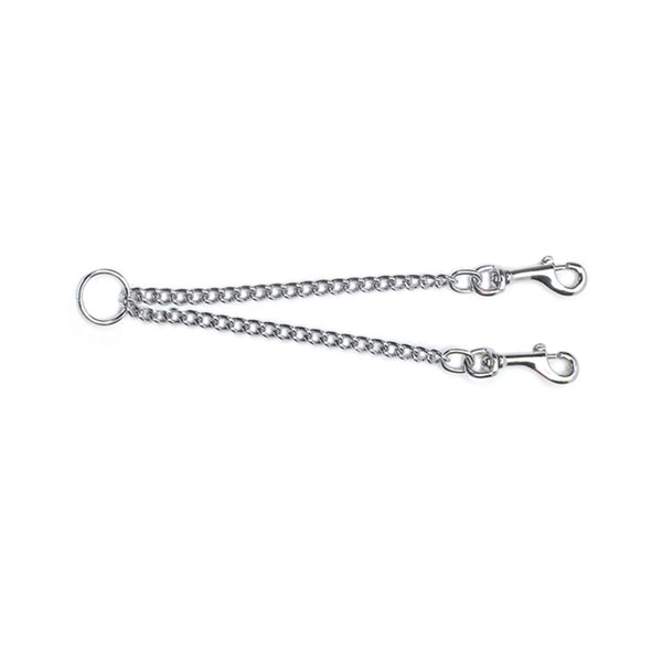 Ancol Chain Coupler For Walking Two Dogs - Heavy 24cm