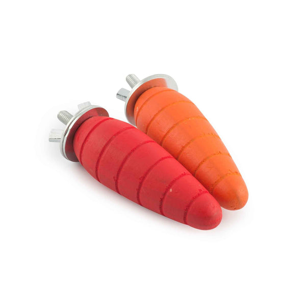 Ancol Just 4 Pets Gnaw Carrot Small 2 Pack - Small Animal Gnaw