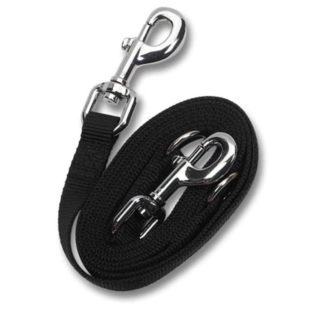 Ancol Multi-Way Dog Training Lead Black 19mm x 2.25m