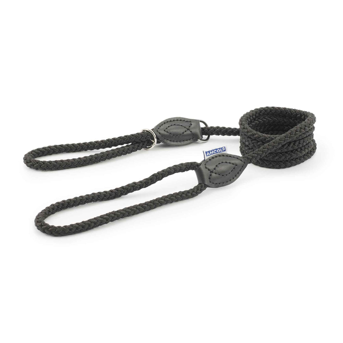 Ancol Rope Slip & Control Lead Combo 12mm x 156cm