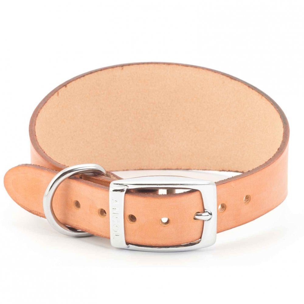 Ancol Whippet & Greyhound Collar Tan