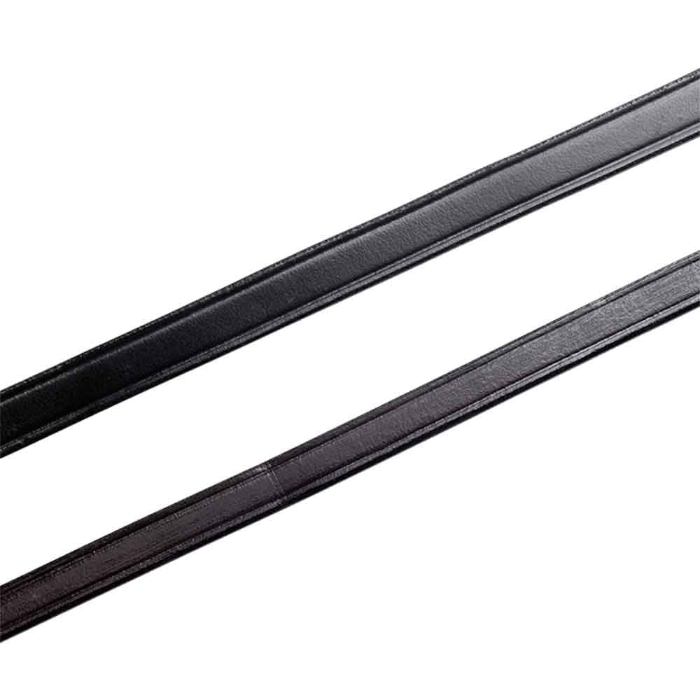Hy Plain Leather Reins Black