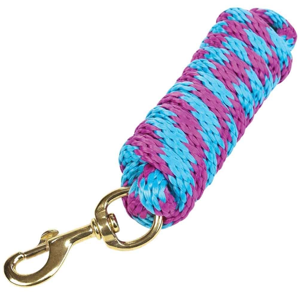 Hy Pro Lead Rope Raspberry/Turquoise 2.7m