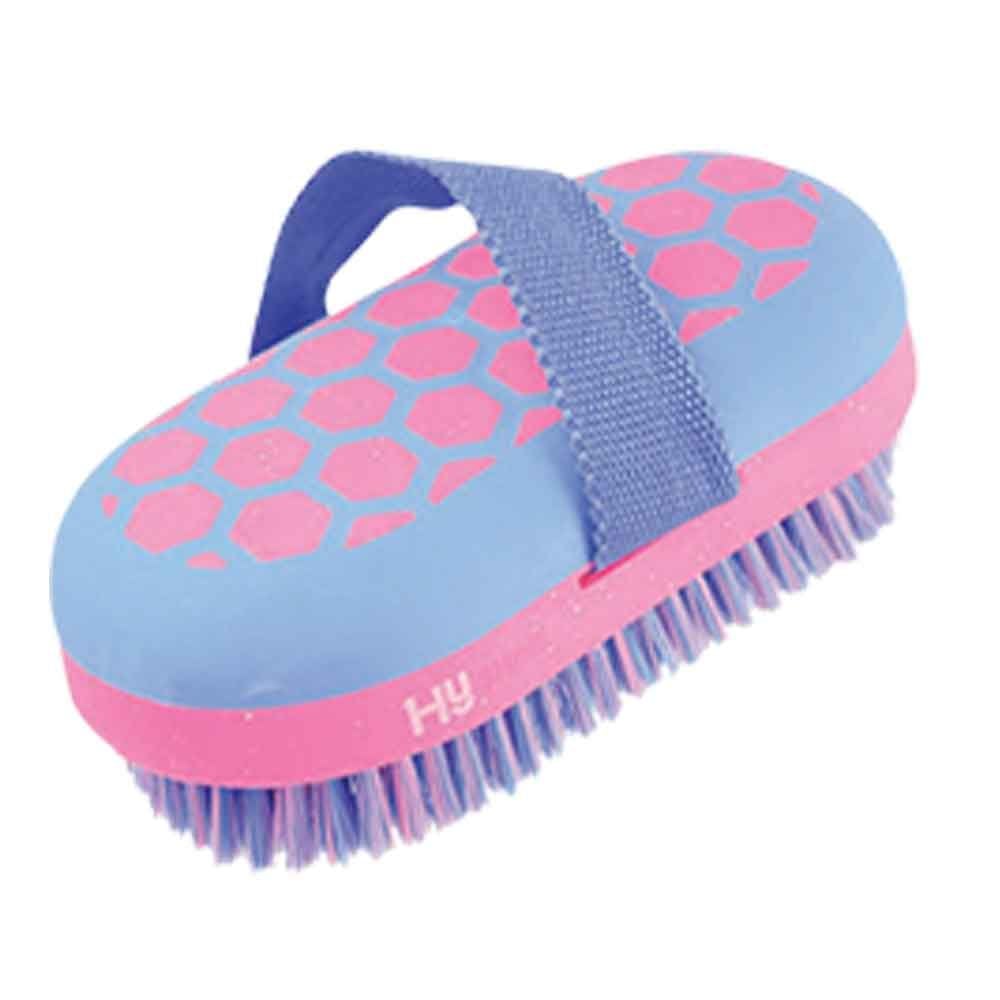 Hy Shine Glitter Body Brush Blue/Pink