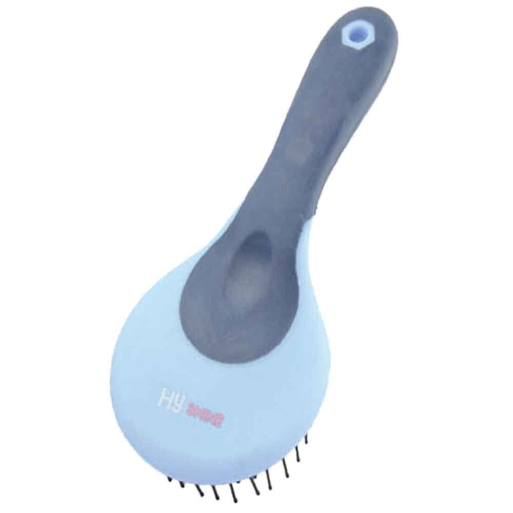 Hy Shine Pro Groom Mane & Tail Brush Navy/Light Blue