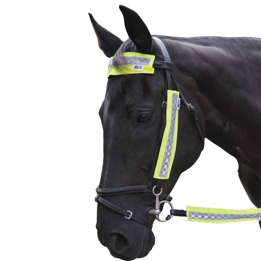 Hy Viz Bridle Set - 3 Piece Yellow OneSize