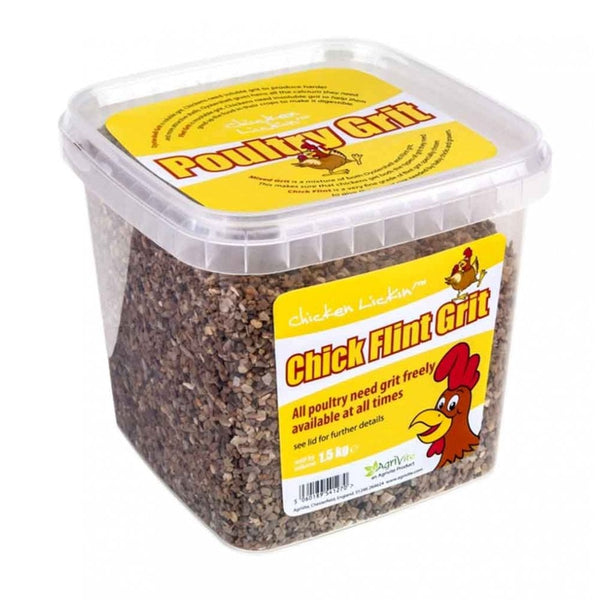 AgriVite Chicken Lickin Chick Flint Grit 1.5Kg