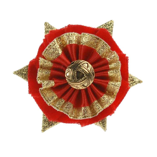 Showquest Boston Buttonhole Red/Red/Gold