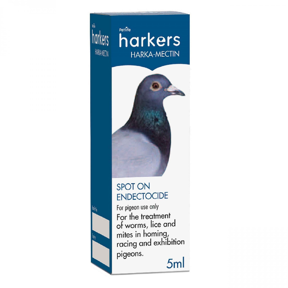 Harkers Harka-mectin 5ml - Spot On Pigeon Treatment
