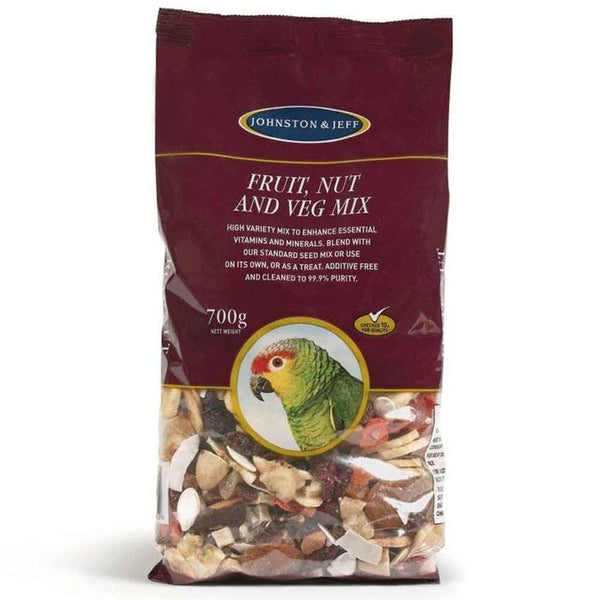 Johnston & Jeff Cage Bird Fruit Nut & Veg Mix 700g