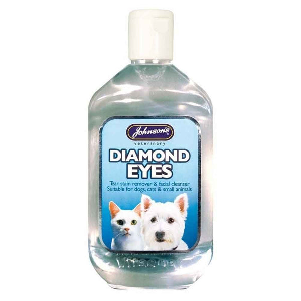 Johnson's Diamond Eyes 125ml Tear Stain Remover For Pets