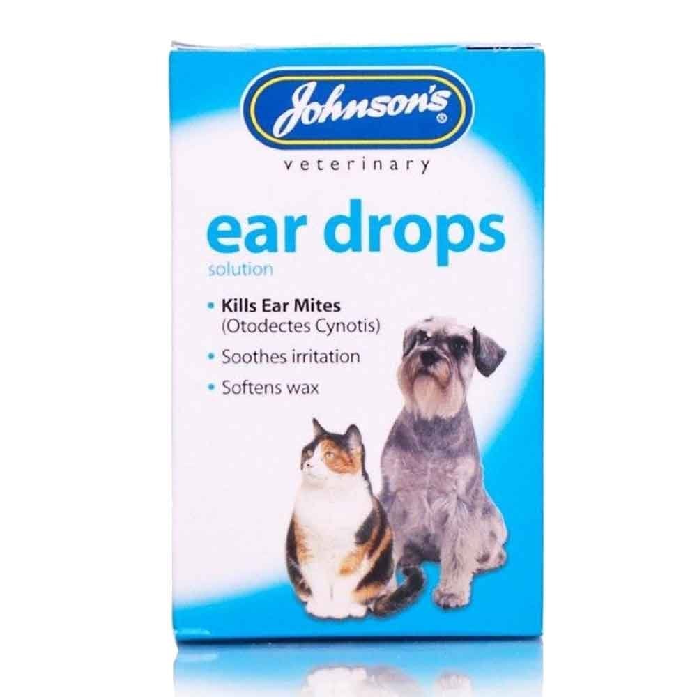 Johnson's Ear Drops 15ml For Dogs & Cats