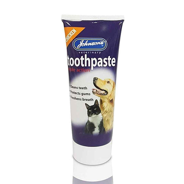 Johnson's Triple Action Toothpaste For Dogs And Cats 50g