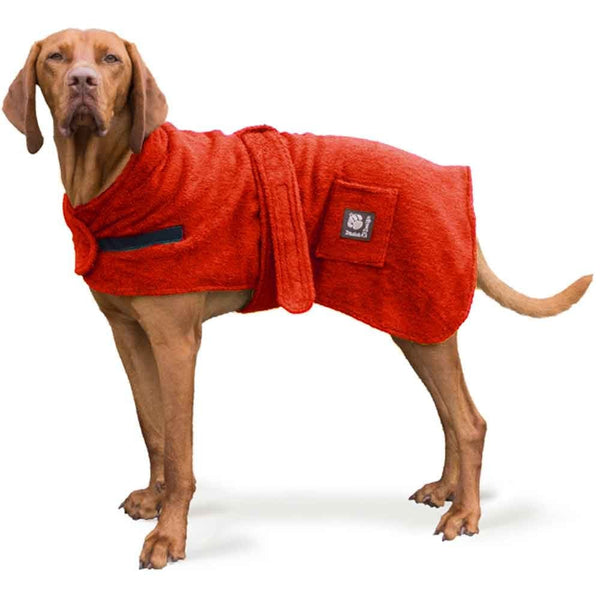 Danish Designs Dog Robe Red