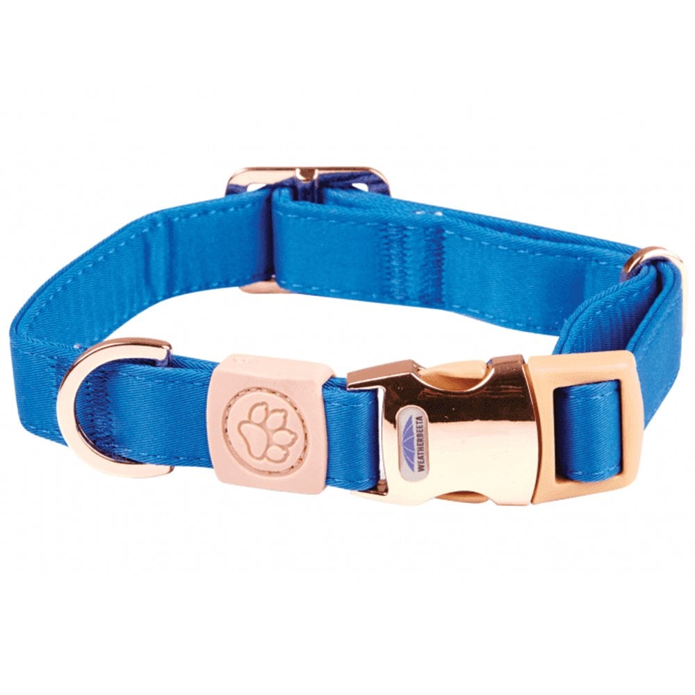 Weatherbeeta Elegance Dog Collar Blue