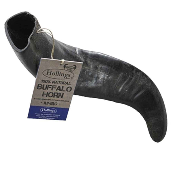 Hollings Buffalo Horn Jumbo - Dog Treat