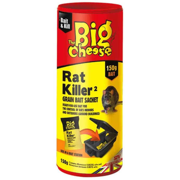 The Big Cheese Rat Killer Grain Bait 150g