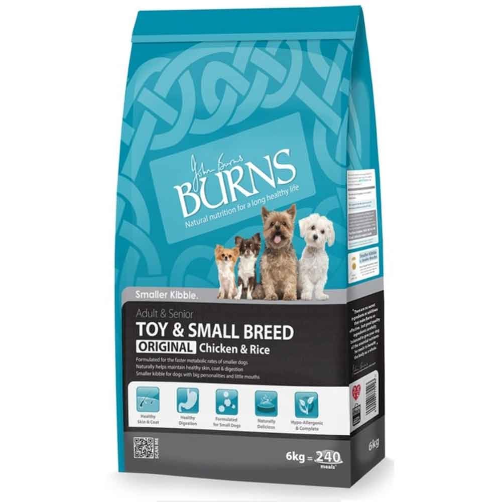 Burns Adult Small & Toy Breed Dog Food 6Kg