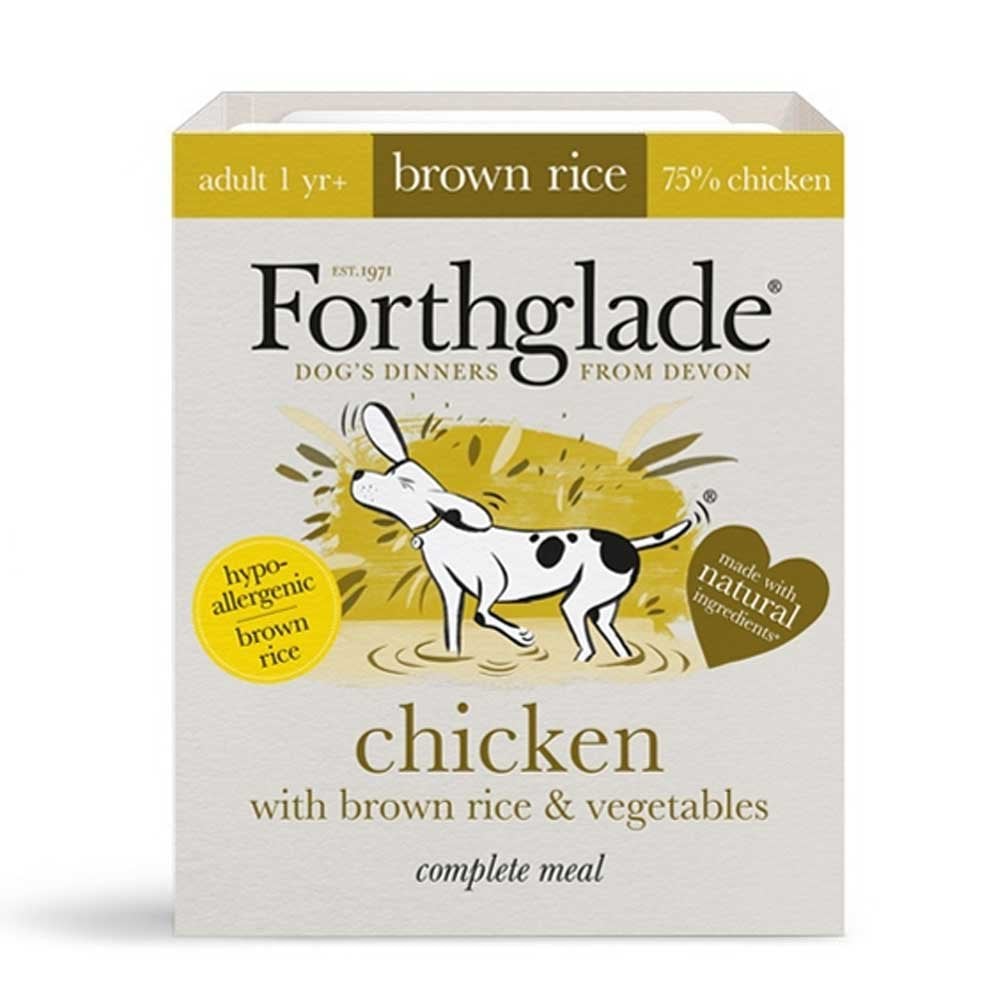 Forthglade Complete Chicken with Brown Rice 395g Single