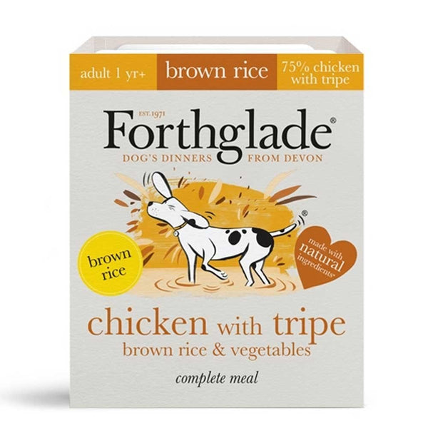 Forthglade Complete Chicken with Tripe & Brown Rice 395g Single