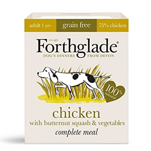 Forthglade Complete Grain Free Chicken & Butternut Squash 395g Single